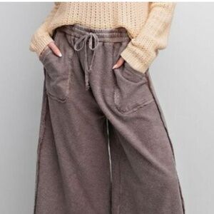 Easel Easy Going Palazzo Pants